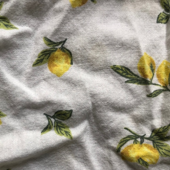 Primark Floral Wrap Blouse - White and Yellow - Picture 3 of 9